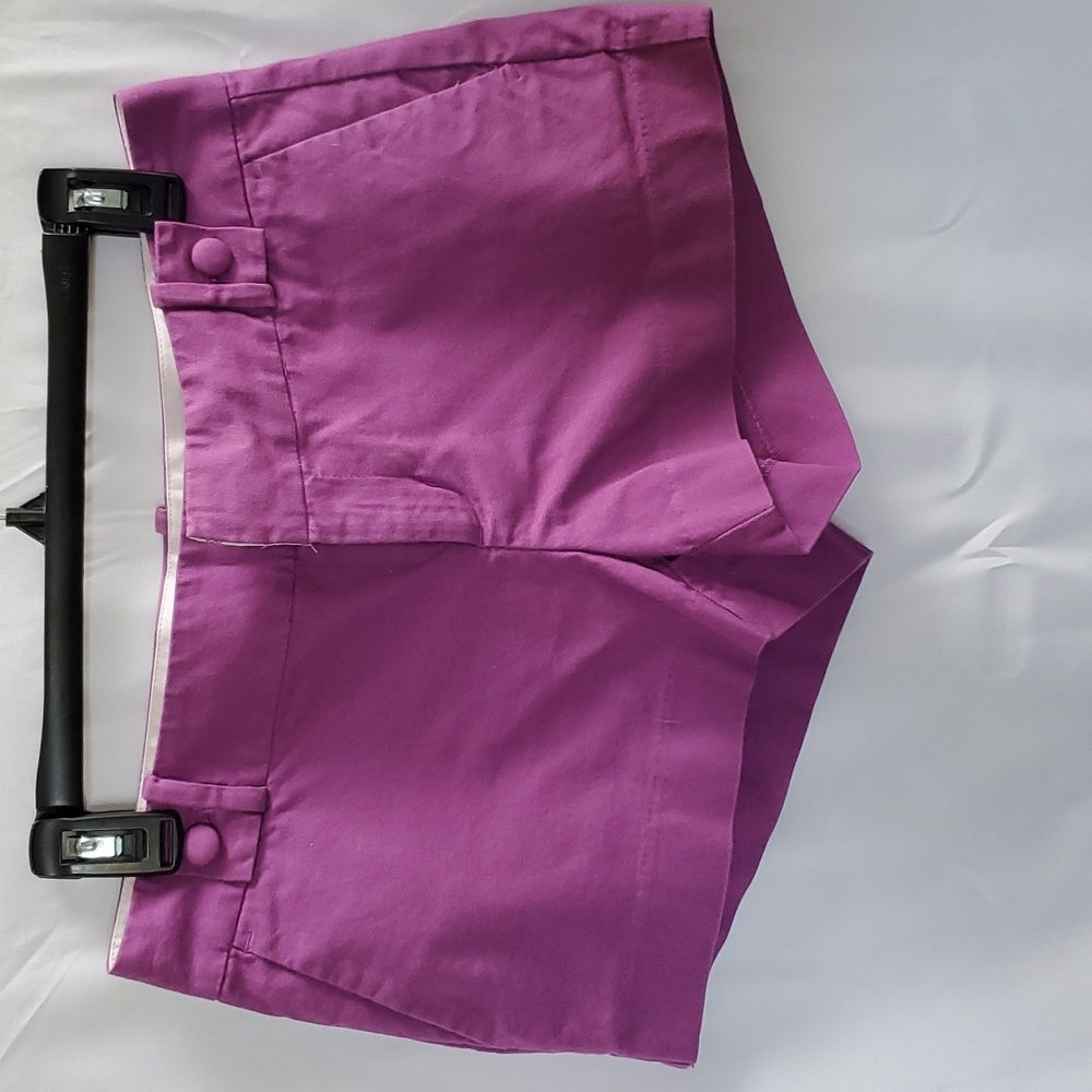 Fuchsia Banana Republic twill shorts, sz 4